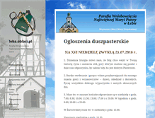 Tablet Screenshot of leba.oblaci.pl