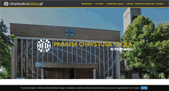 Desktop Screenshot of chrystuskrol.oblaci.pl